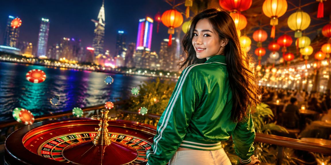 Bàn roulette lung linh ánh đèn lồng phong cách TP. Hồ Chí Minh trên 849